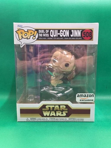 Funko Pop! Deluxe: Star Wars - Duel of the Fates: Qui-Gon Jinn #508