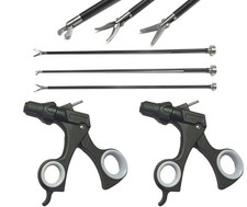 5PCS Laparoscopic Grasper 5mmx330mm For Reusable Surgical Instrument CE Approved