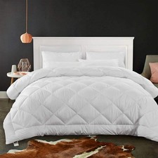 Soft Queen Size Comforter Duvet InsertLightweight Down Alternative Comforter ...