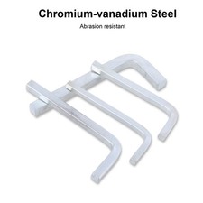 Wrench L-type Wrench Square Head 90° Bend Screwdriver High Strength Steel 3-10mm