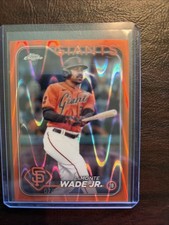 2024 Topps Chrome - Orange RayWave 7/25 #222 LaMonte Wade