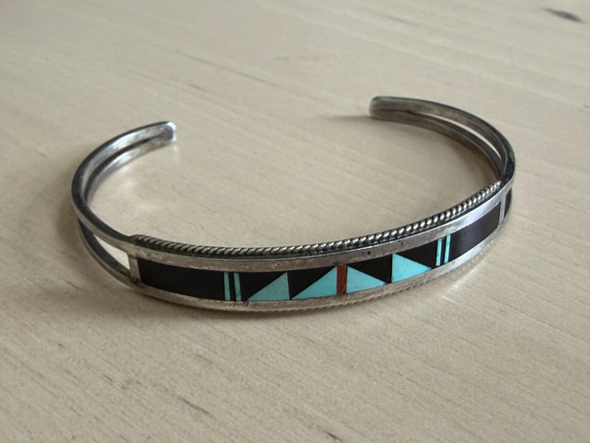 Vintage Zuni Inlay In Native American Bracelets for sale | eBay