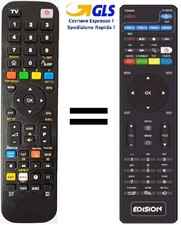Telecomando gia' programmato per DECODER EDISION