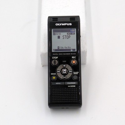 Olympus WS-853 Digital Voice Recorder (Black) Tested And Working!