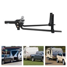 8000lbs Weight Distribution Hitch Trailer Hitch Black Trailer Hitch Device