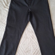 Old Navy Skinny High-Rise Ankle Pants Dark Gray Women Secret-Smooth Pockets