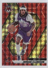 2024-25 Panini Mosaic Red Mosaic Prizm Jordan Clarkson #149 1ns3