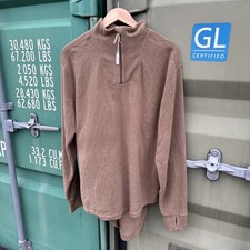 British Army PCS Thermal Fleece undershirt, light olive: size Large 180/100 cms