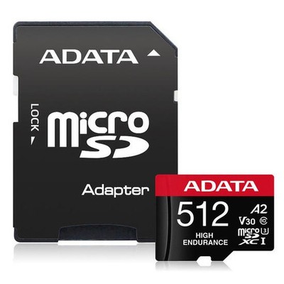 ADATA High-Endurance-microSDXC UHS-I Speicherkarte 512 GB