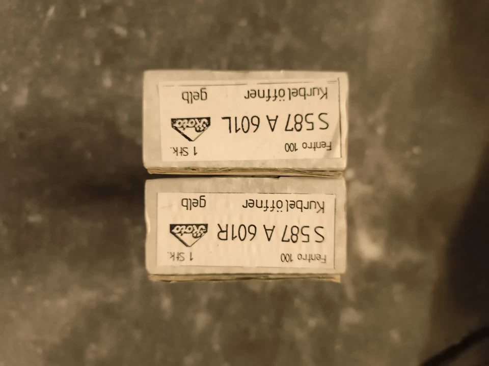 2x Fensterläden Feststeller Gold Mit Kopf Rechts und Links - Bild 2 von 3