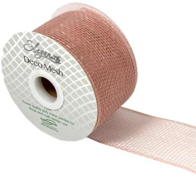 Eleganza Deko Netz 63mm x3m oder 10m breit Band Geschenkband Schleife Hochzeit Ostern