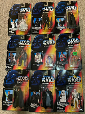 Vintage Star Wars Power of the Force Red Card Figures - Many to Choose From!!