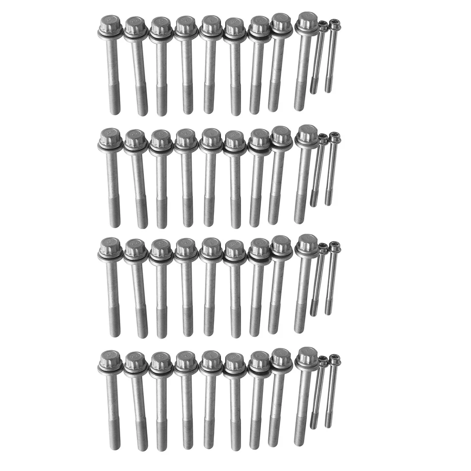 Head Bolt Set For Chevrolet Express 2500 Silverado 3500 GMC Sierra Hummer 6.6L Foto 2 de 4