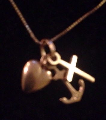 14K Faith, Hope And Charity Charm A71