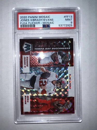 Mosaic 2020 Flea Flicker Buccaneers Tom Brady Super Bowl Silver *MINT PSA 9*