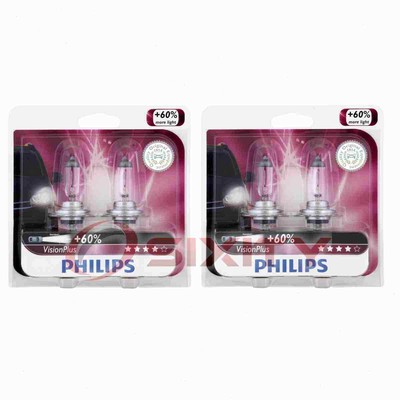 2 pc Philips Low Beam Headlight Bulbs for Volvo C70 S40 S60 S60 Cross tv