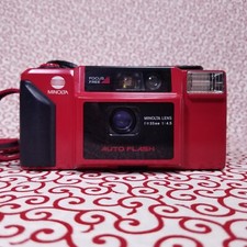 Minolta FS-E Point  Shoot 35 mm film camera 35 mm f4.5  EXC   from Japan