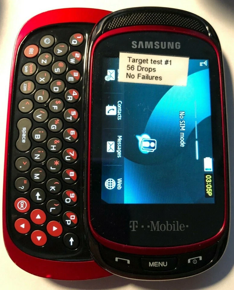 READ 1ST Samsung SGH T669 (T-Mobile) Black Cell Phone Fast Shipping 58 Drops - Image 2 of 3