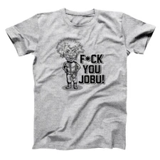F You Jobu  Major League Cleveland Indians Movie Gray Basic Men's T-Shirt