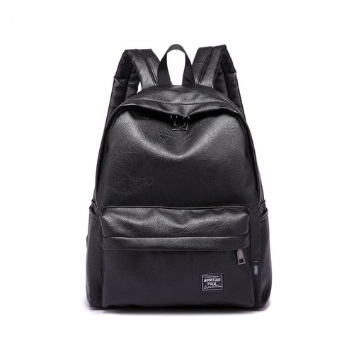 Zaino Uomo Donna Borsa similpelle lavoro scuola viaggio porta pc nero black  | eBay