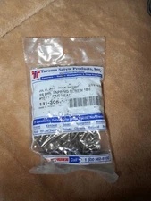 SELF TAPPING SHEET METAL SCREWS  #10 x 1 inch 100 COUNT
