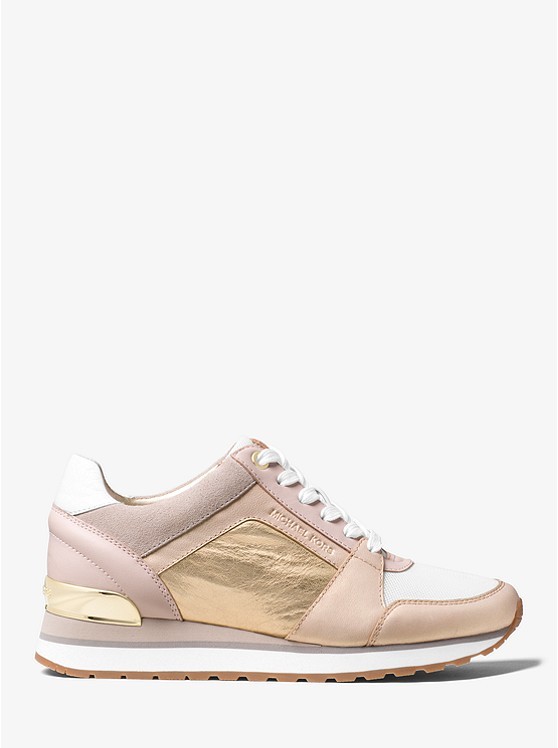 michael kors billie trainer soft pink