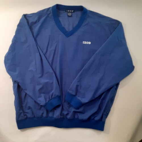 V Neck Pullover Windbreaker Jacket Size 