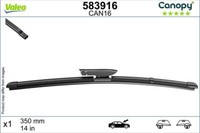 Valeo 583916 Wischblatt FüR Lada Renault Smart