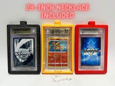 BGS SLAB NECKLACE / Graded Card Necklace 3D Printed *GRADED CARD NOT INCLUDED* | eBay BGS SLAB NECKLACE / Graded Card Necklace 3D Printed *GRADED CARD NOT INCLUDED* | eBay