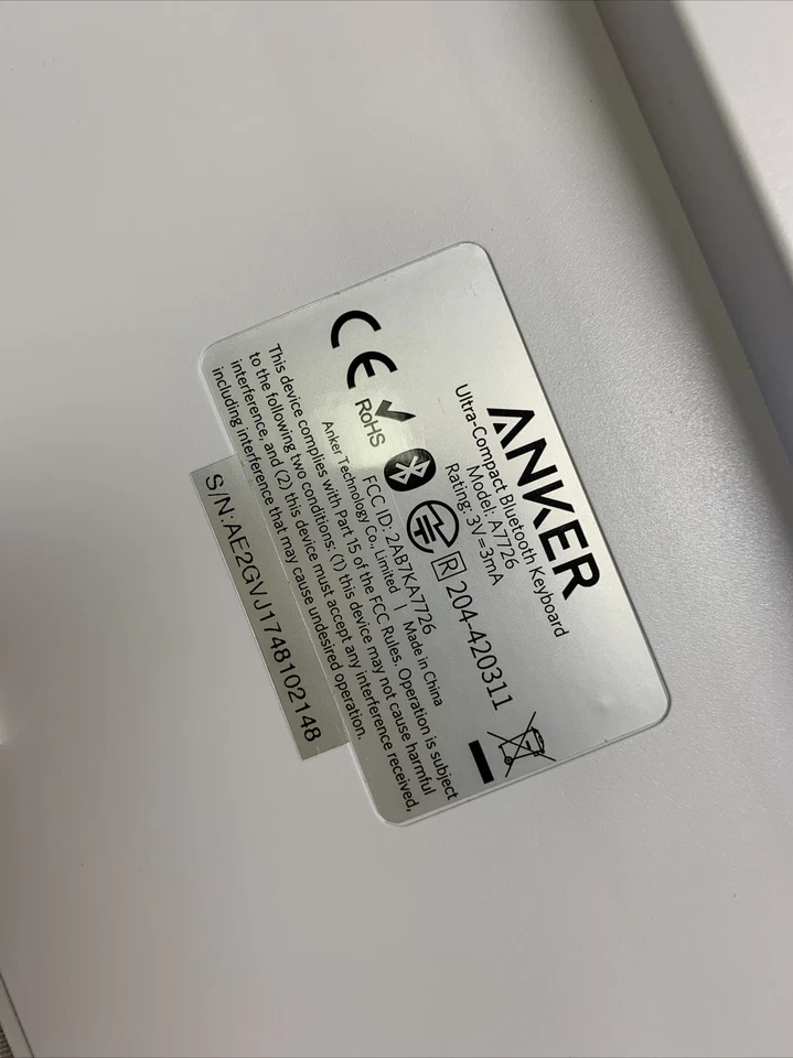 Anker Wireless Bluetooth Keyboard Ultra Slim for iOS  / Android / PC - Image 4 of 4