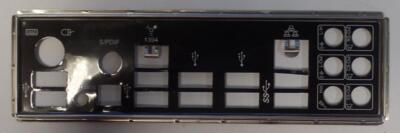MSI X79A-GD65 (8D) MS-7760 Ver.1.1 - Blende - Slotblech - IO Shield   #308449