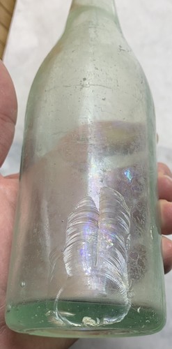 Jung Brewing Company Milwaukee WI Vintage Clear Glass Beer Bottle Embossed Logo - Picture 6 of 9