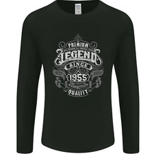 Premium Legend 71st Birthday 1955 Mens Long Sleeve T-Shirt
