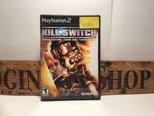 Kill.Switch (Playstation 2 PS2, 2003) Complete with Manual, Tested
