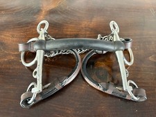 Korsteel Rubber Mullen Mouth Pelham Bit 5  With Roundings Bit Converter