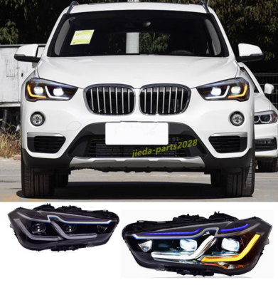 LED Headlights Upgrade For BMW X1 F48 F49 2016-2019 DRL Projector