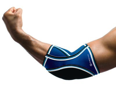 REHBAND HANDBALL Ellbogen Bandage NEU OVP BLAU UNI Ellbogenschutz XL Sport TOP
