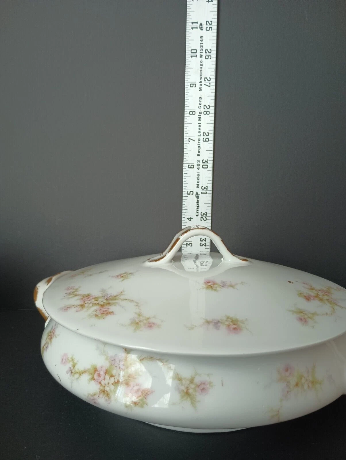 R. Haviland & C. Parlon Limoges France Covered Soup Tureen - Thumbnail 5
