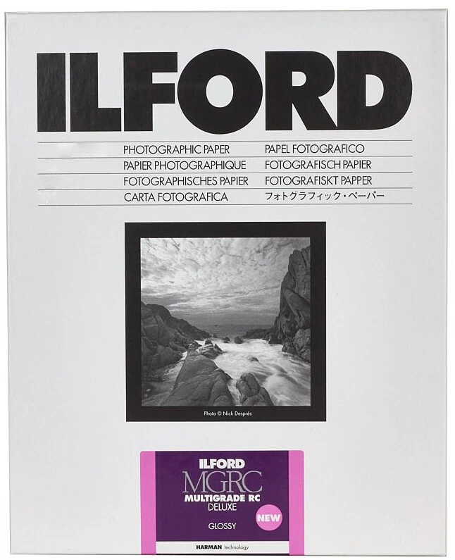 Ilford Multigrade Paper V RC Deluxe Glossy 8x10" (20.3x25.4cm) - 50 sheets - Image 1 of 1