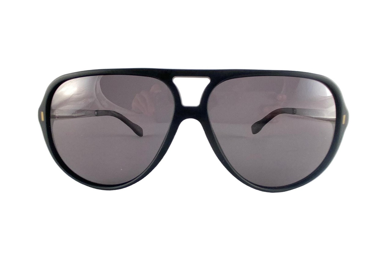 その他 G VINTAGE DOLCE & GABBANA DG 6068 AVIATOR BLACK MATTE SUNGLASSES