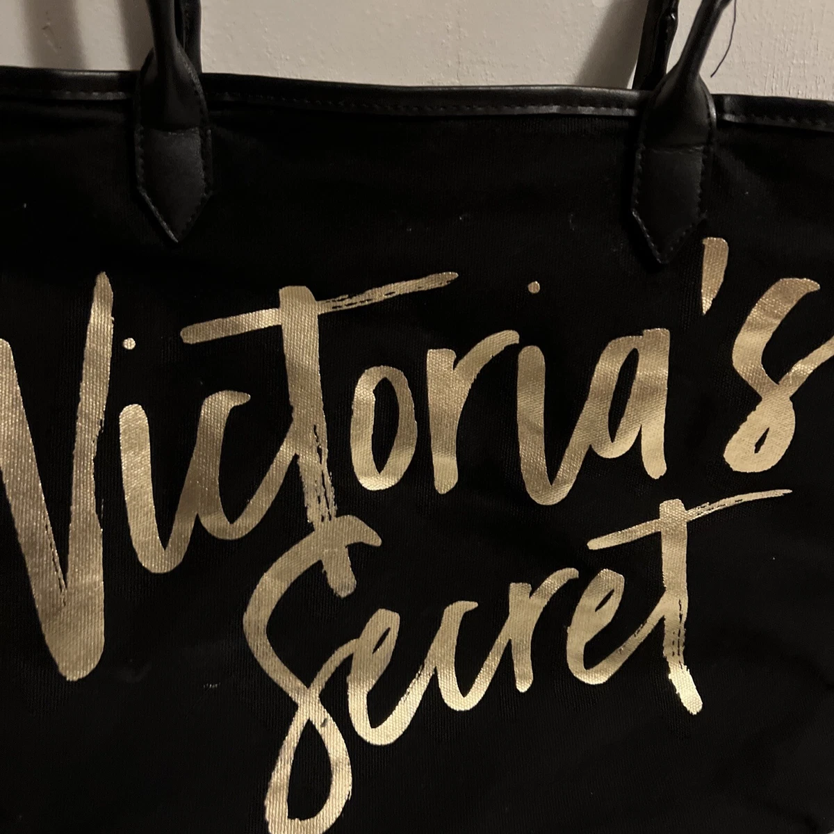 victoria secret shoulder bag black