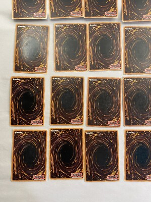 Lot of 40 VTG 1996 Kazuki Takahashi Yugioh Playing Cards All 1st