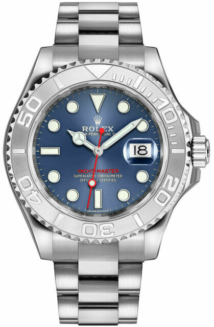 Rolex Yacht-Master Blue Men's Round 
