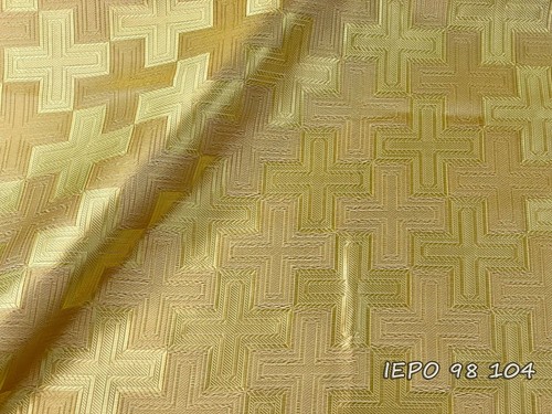Church Liturgical Vestments Metallic Brocade With Crosses in 17 colors - Picture 5 of 18