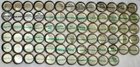 Vintage Coca Cola Coke Norwegian Metal Bottle Caps Norway Sayings Lot of (76)