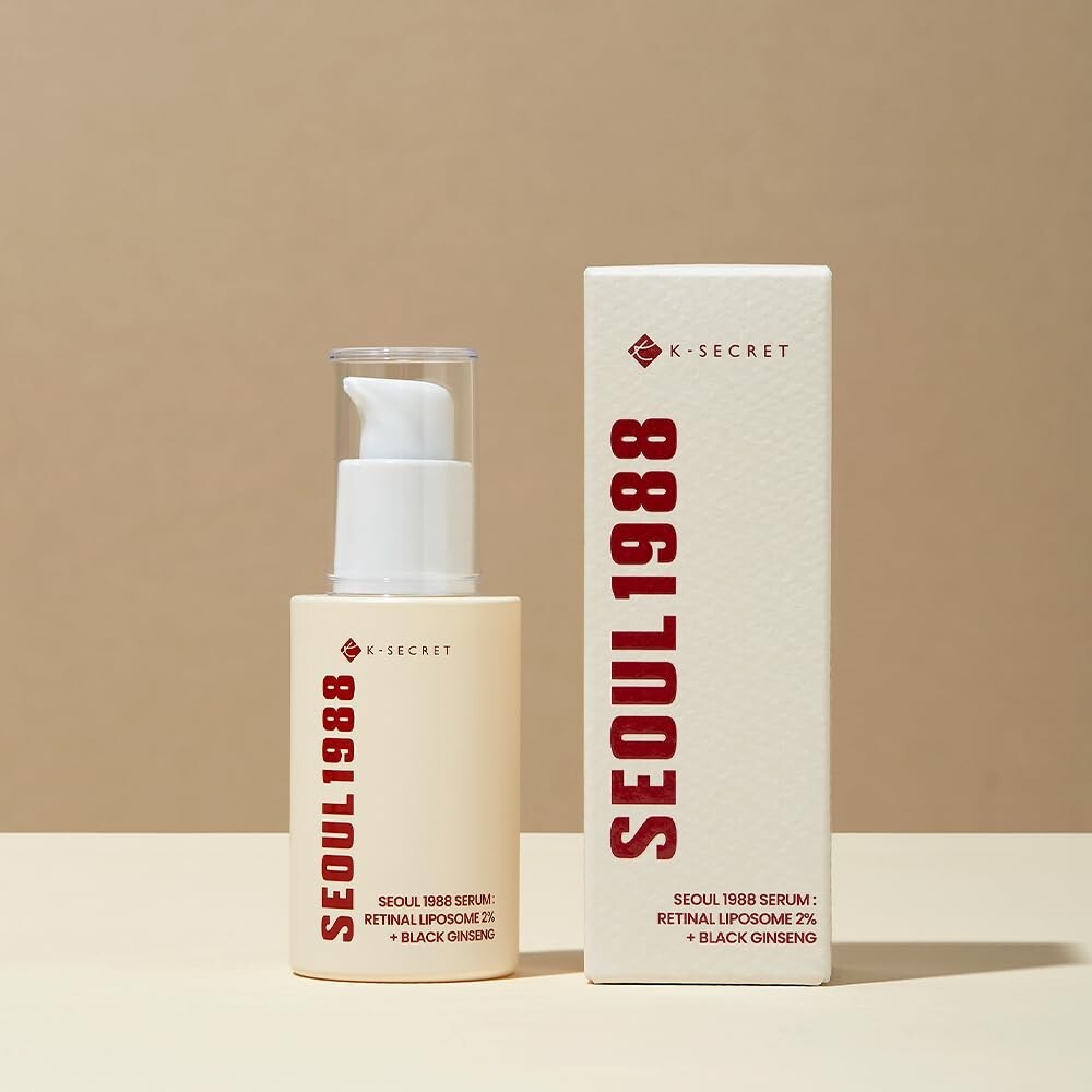 KSECRET - SEOUL 1988 Serum : Retinal Liposome 2% + Black Ginseng FREE SHIPPING