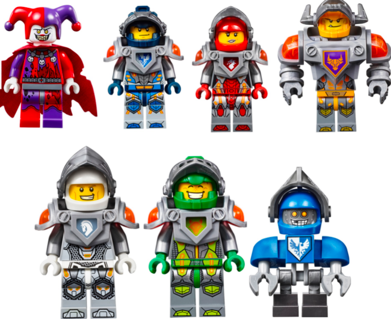 Authentic Lego Minifigures Nexo Knights, Legends of Chima -YOU