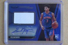 Killian Hayes 2020-21 Panini Certified Fabric auto rc #FF-HAY Pistons 10/49     