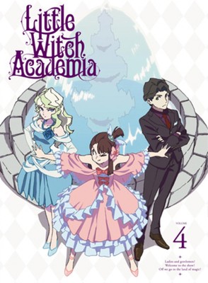 Little Witch Academia Vol.4 First Limited Edition Blu-ray Making