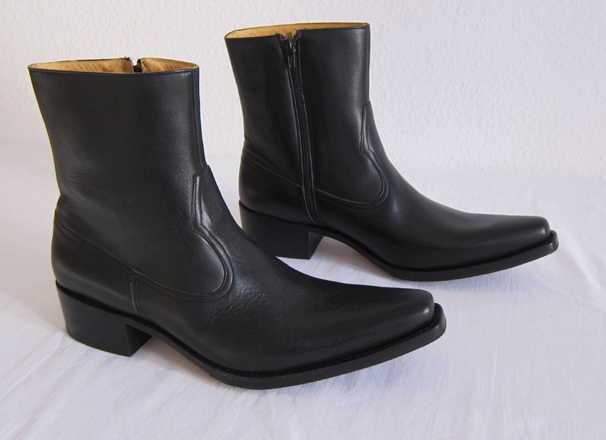 Sancho Boots Stiefel Stiefeletten Gr. 45 schwarz NEU Sancho Boots Stiefel Stiefeletten Gr. 45 schwarz NEU